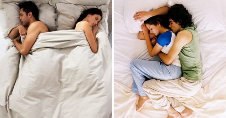 8 Maneras de dormir en pareja que revelan cuánto se aman