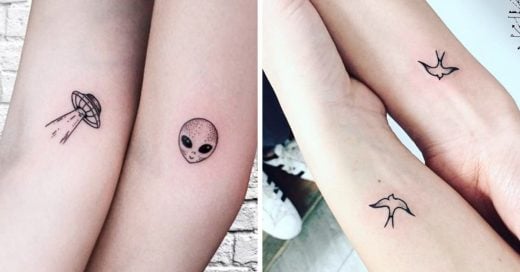 25 Tatuajes minimalistas para honrar la relación con tu hermana; ¡querrán correr a hacércelos!