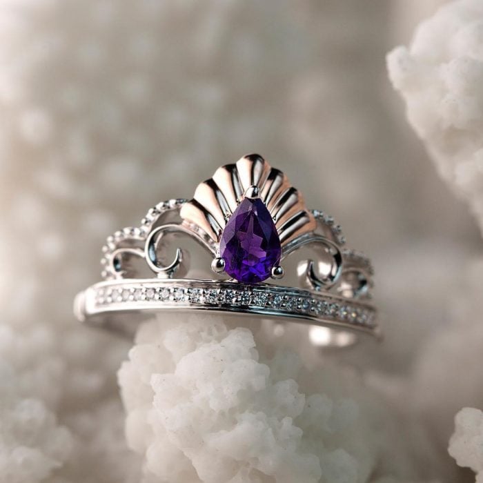 Anillo de la joyería enchanted fine jewelry inspirado en las princesas de Disney