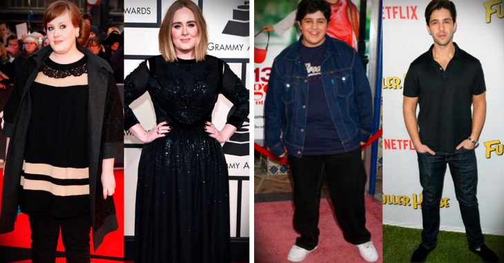 15 Celebridades antes y después de transformar su cuerpo