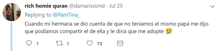 La bonita respuesta de un chico al enterarse que su hermana es en realidad su media hermana conmueve a twitter