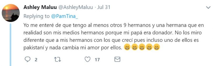 La bonita respuesta de un chico al enterarse que su hermana es en realidad su media hermana conmueve a twitter