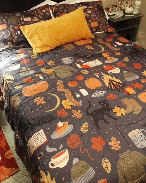 Cubre cama para halloween