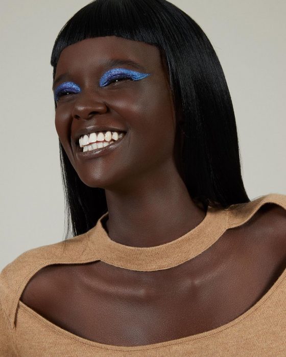Duckie Thot, modelo australiana de origen sudanés