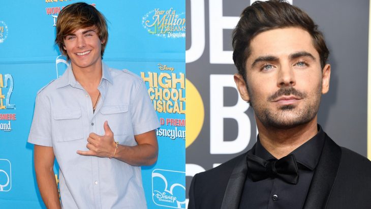 Zac Efron antes y después de ser estrella de Disney 