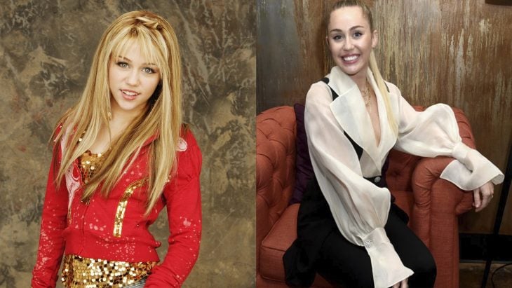 Miley Cyrus antes y después de ser estrella de Disney 
