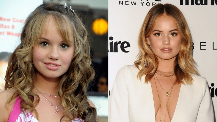 Debby Ryan cuando era estrella de Disney y años después 