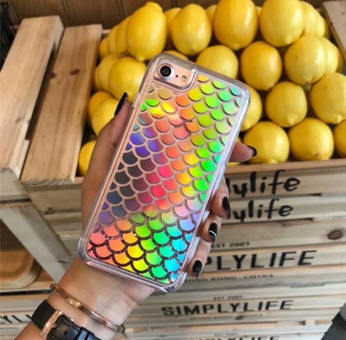 Funda para celular de sirena