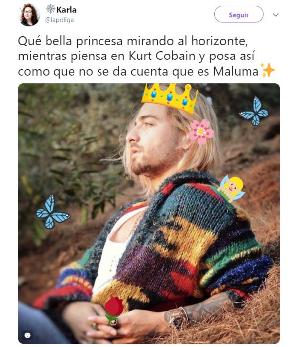 Memes de maluma por su cambio de cabello color rubio 