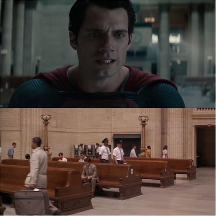 Escena de la película de Superman