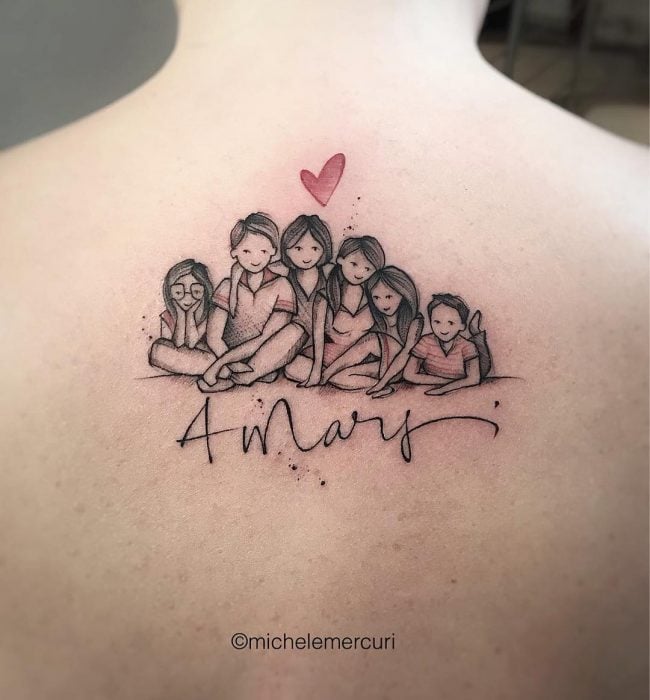 Tatuaje de familia