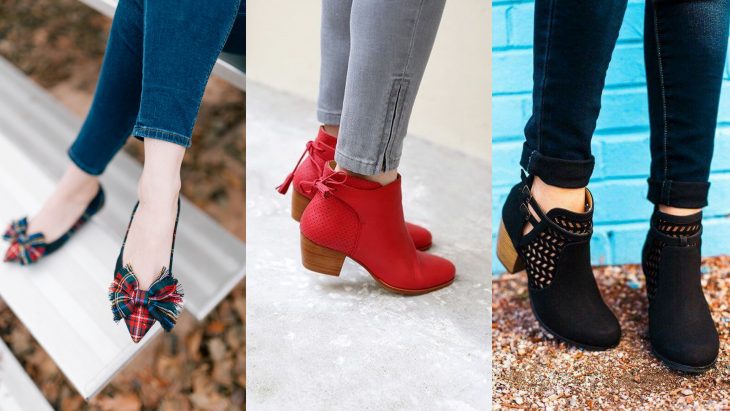 Estilos diferentes de zapatos