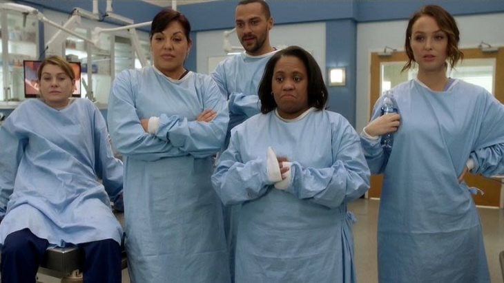 Escena de la serie Greys Anathomy