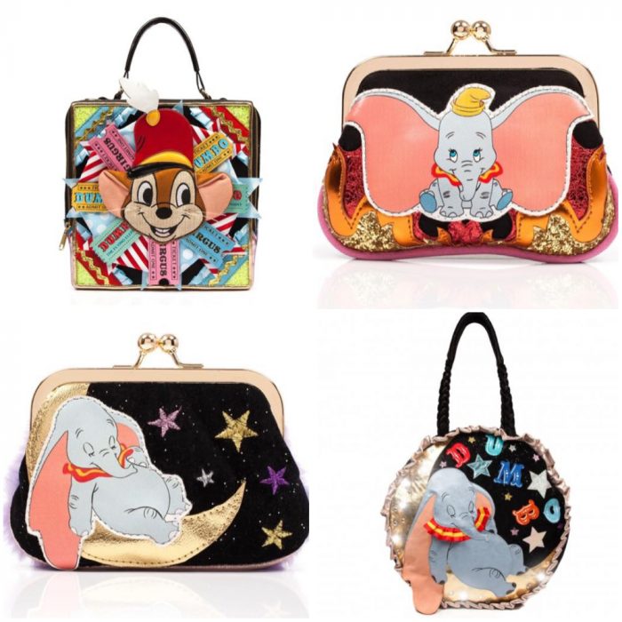 Bolsos con decoraciones inspiradas en Dumbo