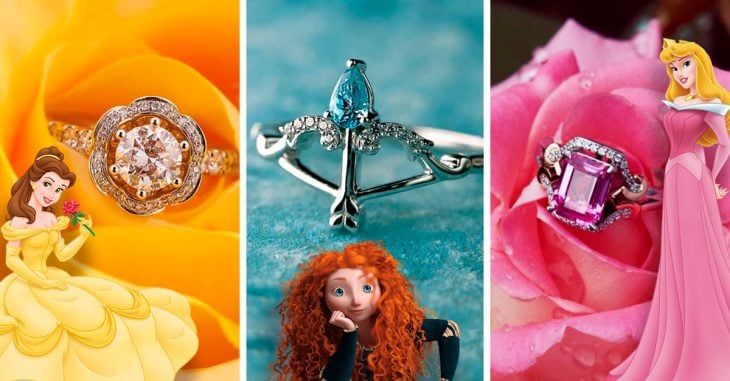 Disney acaba de lanzar una colección de anillos de compromiso inspirados en las princesas