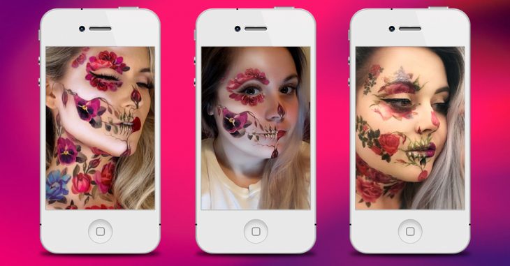 Este año crea tu maquillaje de Halloween con una app