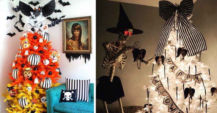 14 Árboles de Halloween que llevarán tu amor por esta fecha a otro nivel