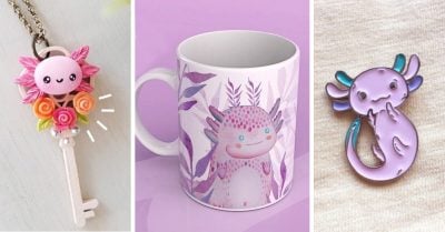 15 Lindos accesorios para las chicas que aman a los ajolotes; ¡te encantarán!