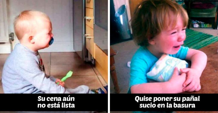  21 Fotografías de niños haciendo las rabietas más divertidas y absurdas 