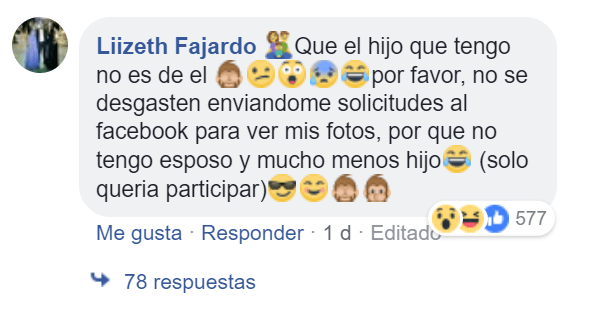 comentario de facebook de okchicas confesión esposo 