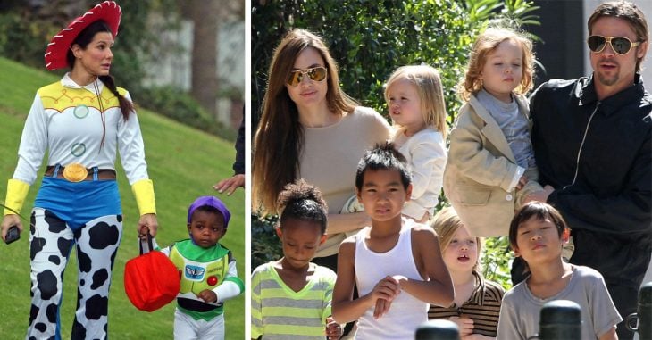 15 Celebridades que adoptaron a sus hijos, son las familias más felices de Hollywood