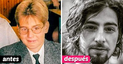 15 Personas que pasaron de patitos feos a bellos y elegantes cisnes