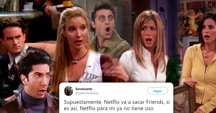 Netflix podría retirar de su catálogo a la serie Friends