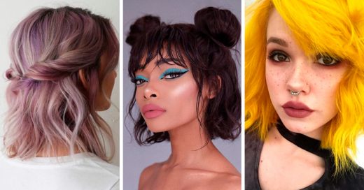 20 Bonitos y sencillos peinados para las chicas que tienen el cabello hasta los hombros