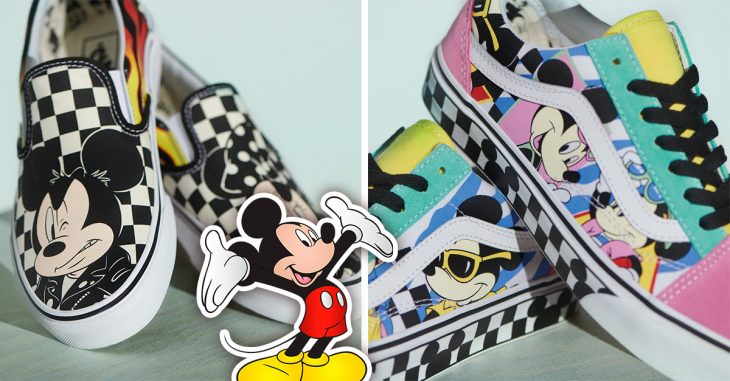 Del Norte milla nautica Cliente Disney y Vans lanzan línea de tenis inspirados en Mickey