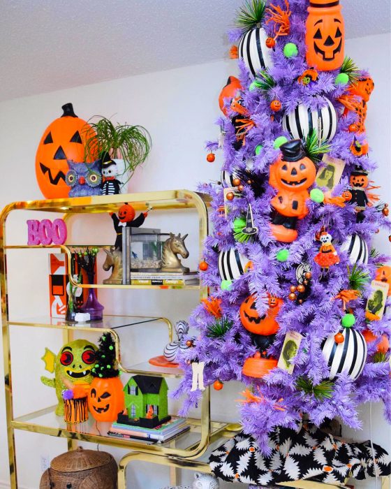 14 Árboles de Halloween para las personas que ya se aburrieron de la Navidad