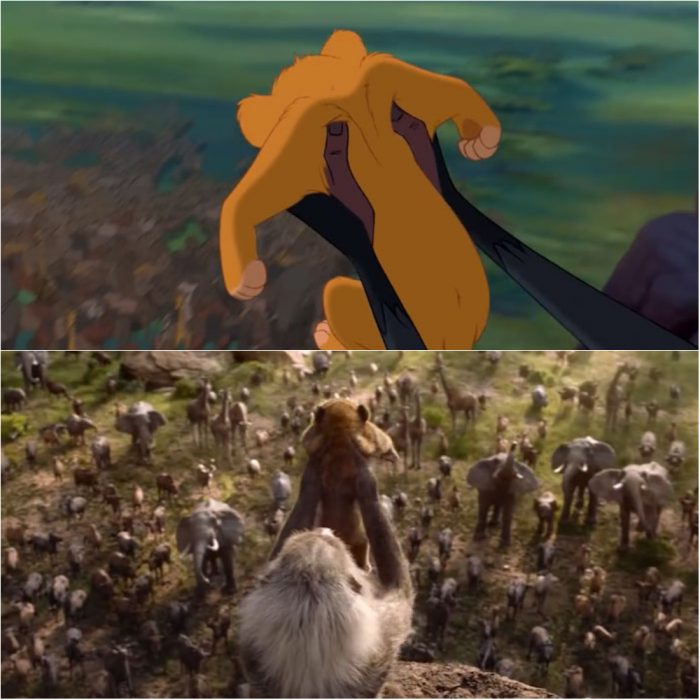 Escenas película live action El Rey León