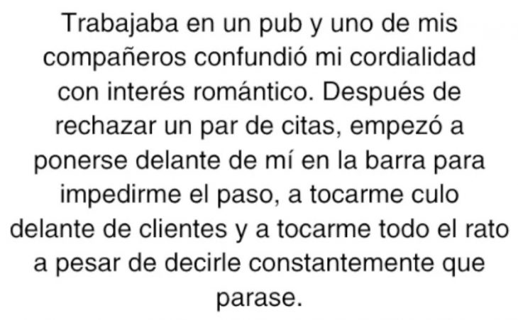 Historias aterradoras de chicas que obtuvieron amenazas después de rechazar a un hombre