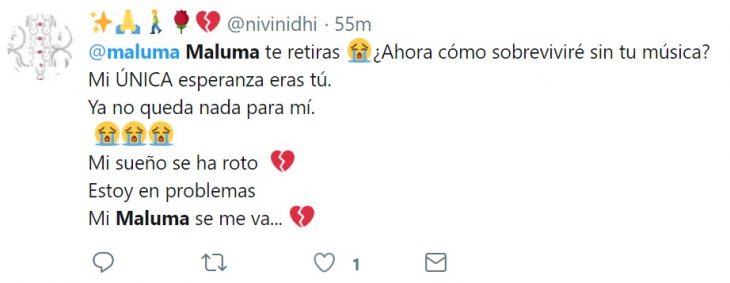 Reacciones de Twitter ante el retiro de Maluma