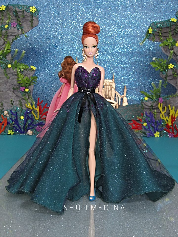 vestidos de gala para barbie