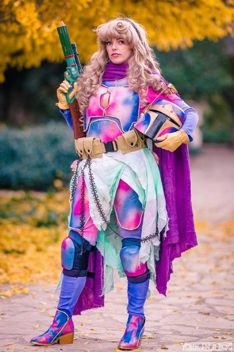 Cosplay de Aurora combinado con Star Wars