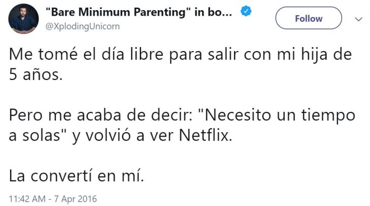 Padre comparte divertidas anécdotas de sus hijas en Twitter