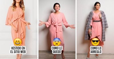 No recibe la ropa que pidió en línea y decide rediseñarla a su estilo