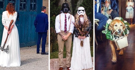 15 personas que tuvieron bodas creativas y mágicas