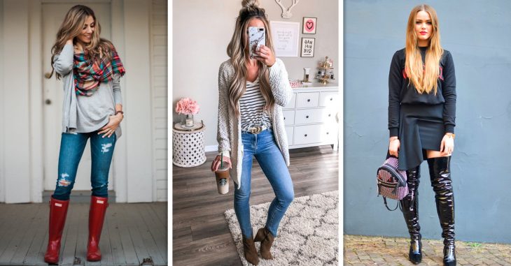 Outfits con botas para verte increíble este invierno