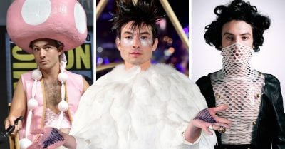 20 Veces que Ezra Miller nos sorprendió con sus locos atuendos