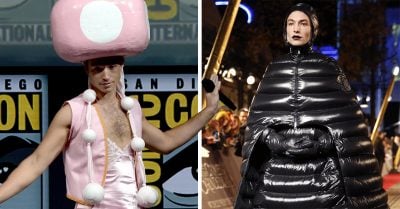 5 Looks extravagantes con los que Ezra Miller destruye reglas de moda en alfombras rojas
