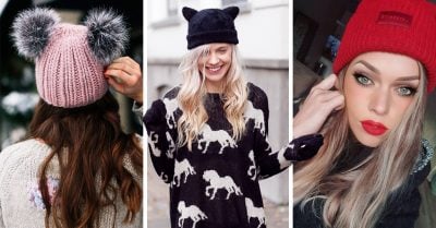 11 Bonitos gorros para darle un toque urbano a tu outfit
