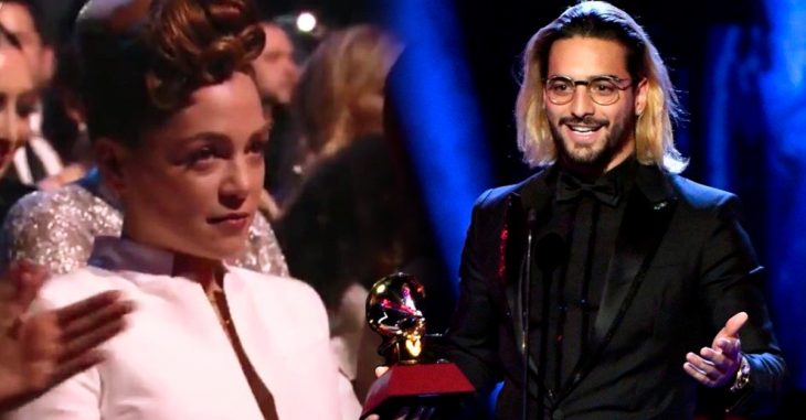 Maluma ganó Grammy latino por mejor álbum pop. Y el disgusto de Natalia Lafourcade no tiene precio