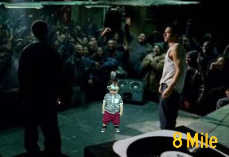 Escena de la película 8 mile