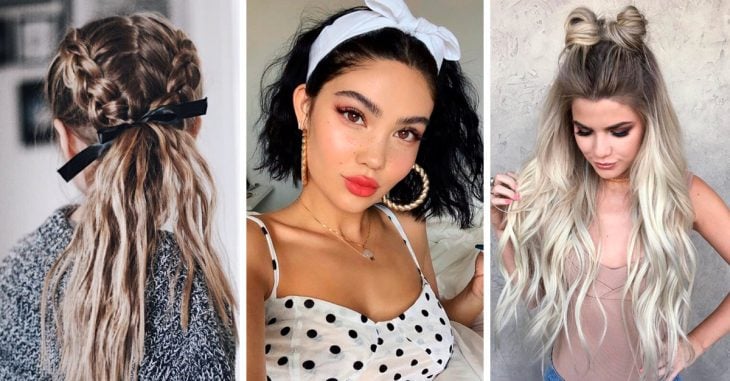 13 Ideas de peinados para chicas que ODIAN usar gorros tejidos