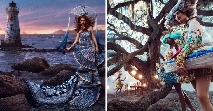 Esta sesión de fotos de moda inusual fue inspirada en los cuentos de hadas