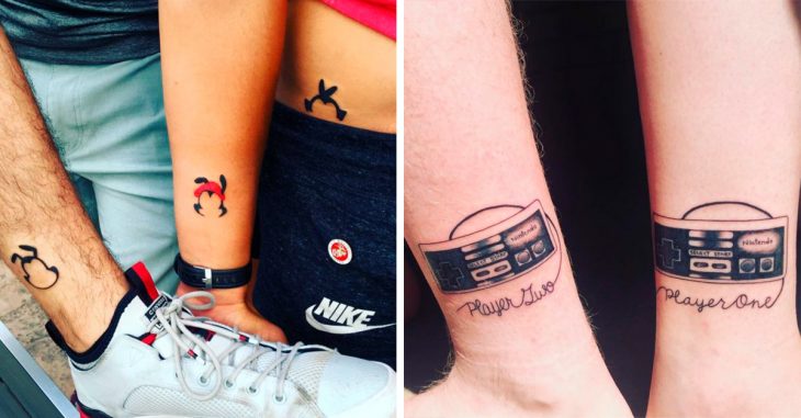 13 Tatuajes para compartir con tus hermanos no olvidar todo lo que los une 