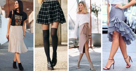 10 Combinaciones de faldas y zapatos que se ven geniales y querrás intentar