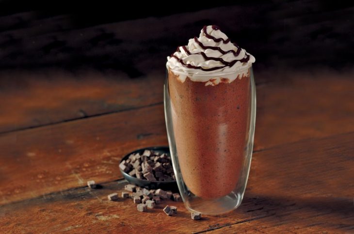 Frappe de chocolate negro para bajar de peso