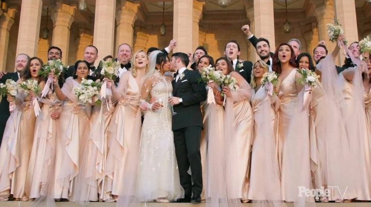 Priyanka chopra y nick jonas el día de su boda